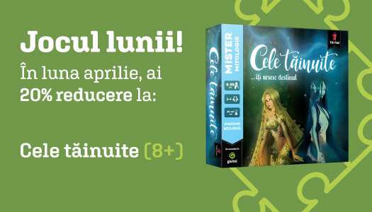 <span class='md-headline'><a href='/offer/6555' title='Jocul lunii aprilie: Cele tăinuite'>Jocul lunii aprilie: Cele tăinuite</a></span>